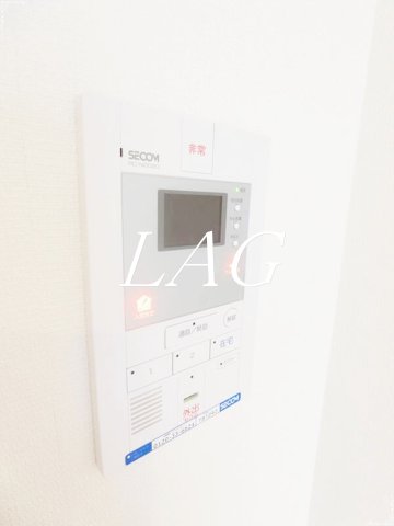 セキュリティ　モニター付きインターフォンです。