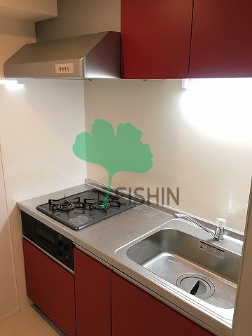キッチン　シンプルな清潔感のあるキッチンです！