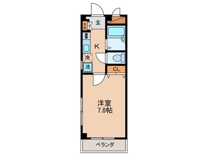 メゾンスヤマの間取り写真