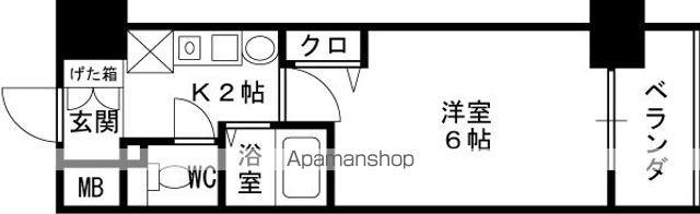 エスリード同心第5の間取り写真