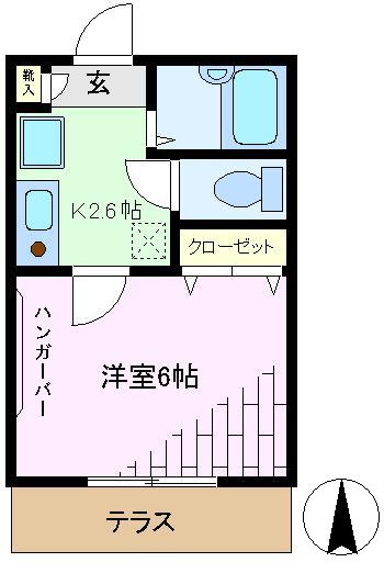 ボヌール井草の間取り写真