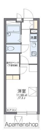 レオパレス祐光LA1の間取り写真