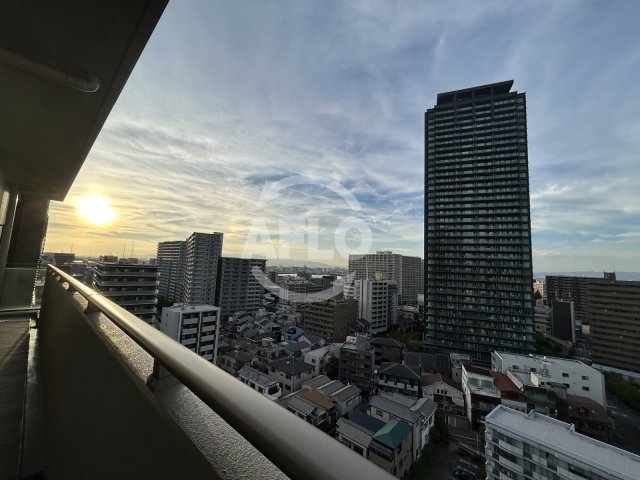 眺望　福島ガーデンズタワー　景色