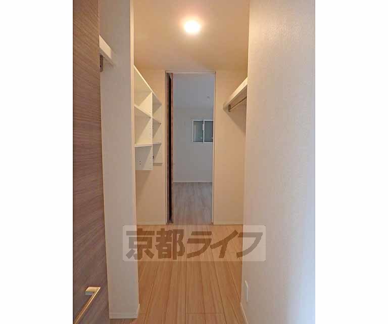 収納　広い収納があります。