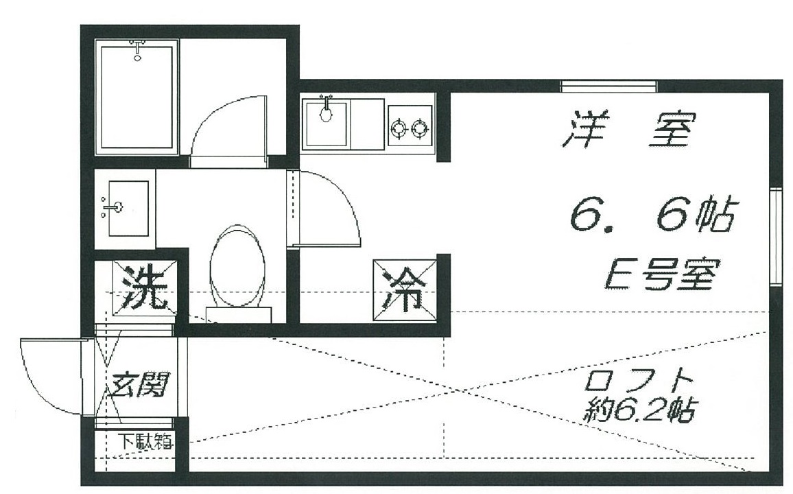 赤れんがの家の間取り