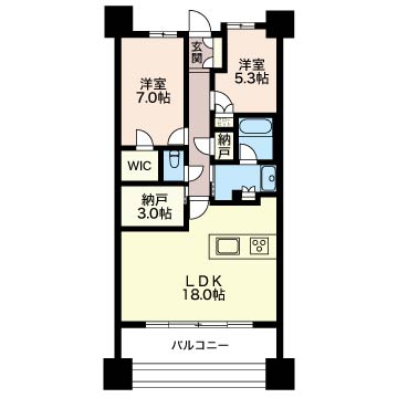 プラウドタワー久屋大通の間取り