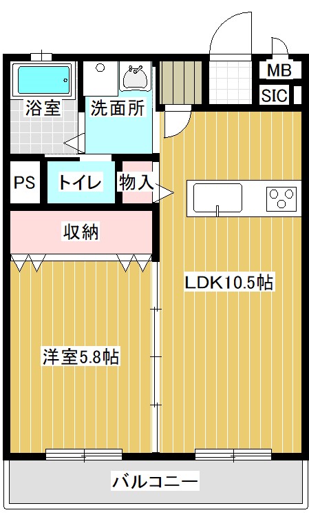 【セレブレイト・ウェストの間取り】