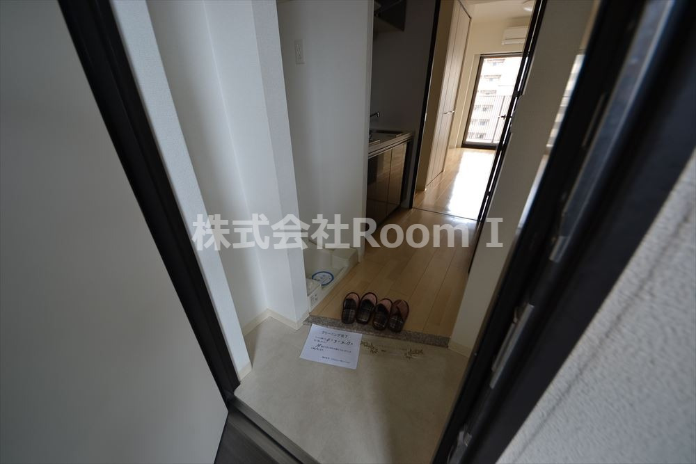 玄関　明るい玄関です