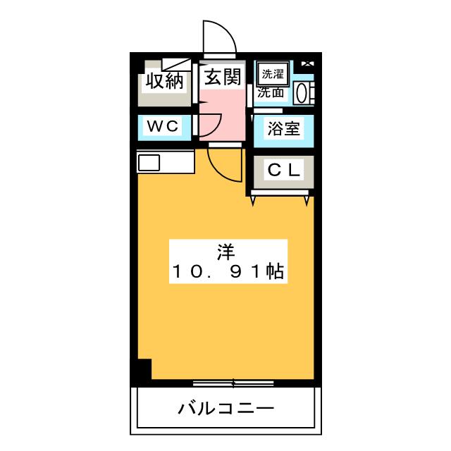 パークステージ中村の間取り