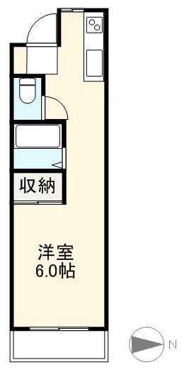 西町ハイツ（アキ・メディカル）の間取り