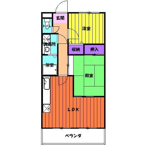 イーストロイヤルサイトウの間取り