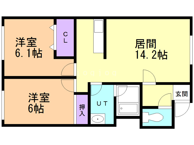 ＲＰハイツの間取り