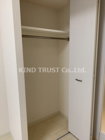 収納　十分な収納スペースがあります