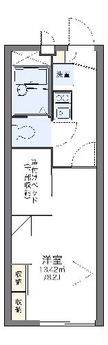 レオパレスアルカンシェルの間取り