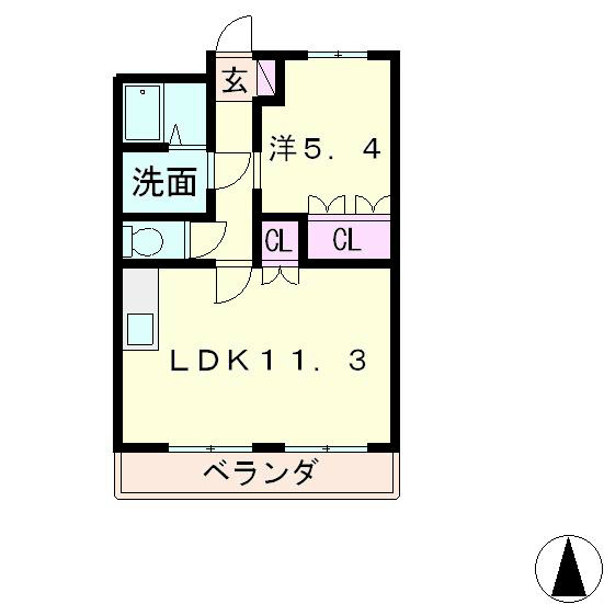 和（なごみ）の間取り