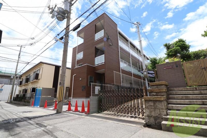 神戸市東灘区魚崎中町のマンションの建物外観