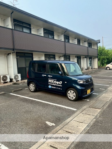 駐車場　眺望