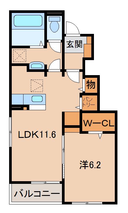 プロスペリタIの間取り