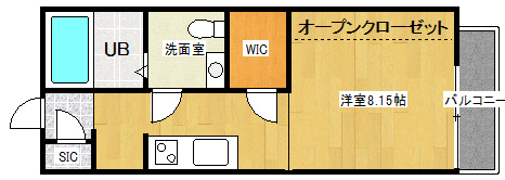 イリス草津東の間取り