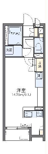 レオネクストミルティーユの間取り