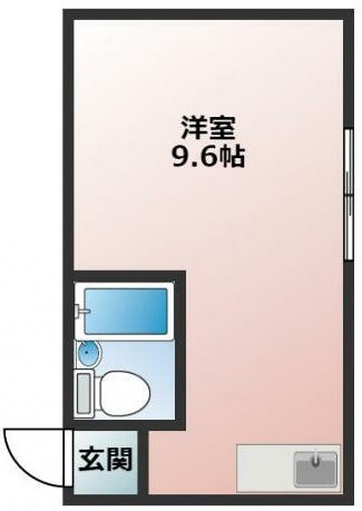 姫路市白国のマンションの間取り