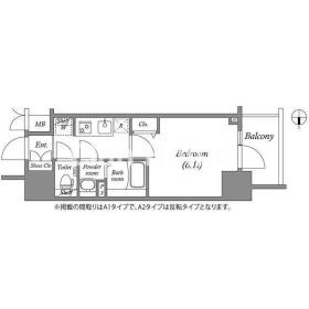 アドバンス大阪ストーリアの間取り