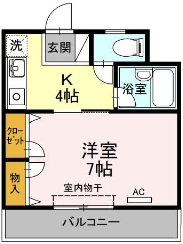 ルミナスコートの間取り