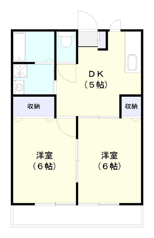 ネオ大畑の間取り