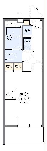 レオパレスＢＲＩＧＨＴの間取り