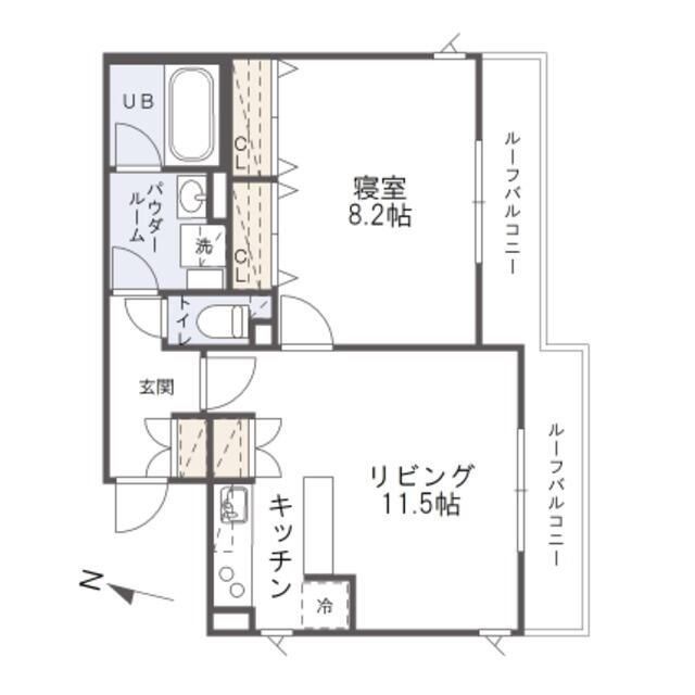 【PASEO代々木の間取り】