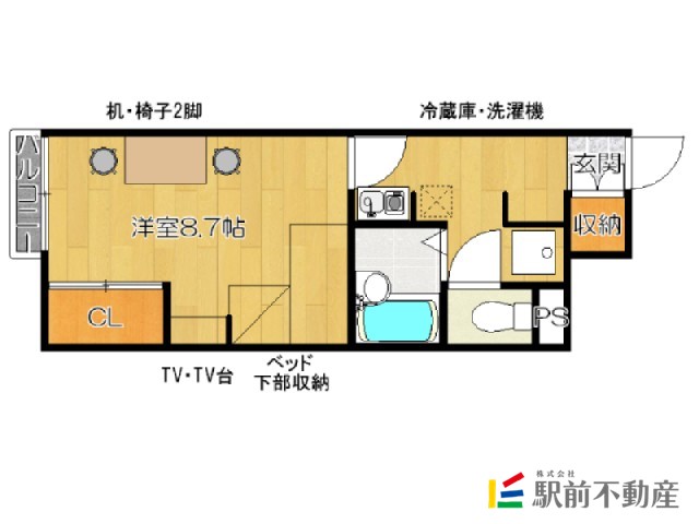 レオパレスｉ　ｔ　ｏの間取り