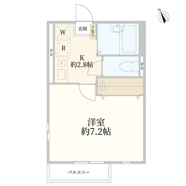 メゾン武蔵の間取り