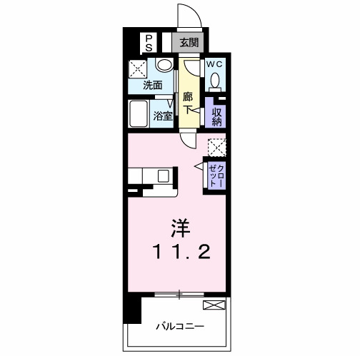 【アムールガーデン陣原の間取り】