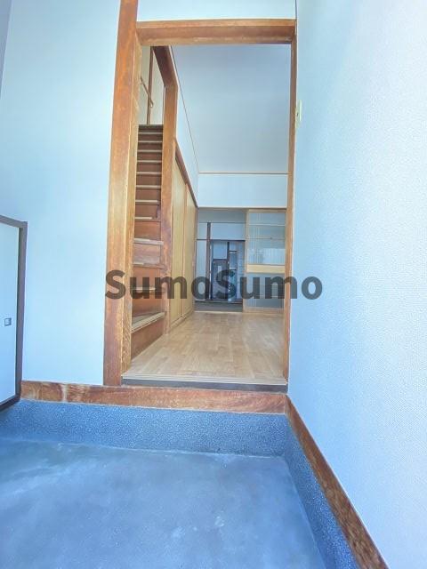 玄関　毎日通る玄関はこちらです