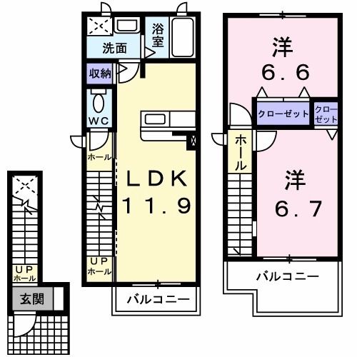 ラ・ブローテの間取り