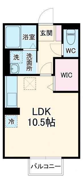 オルテンシアの間取り