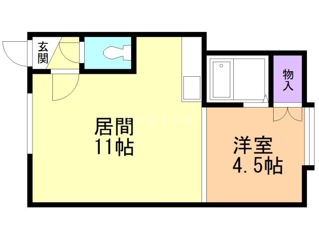 アーネストの間取り