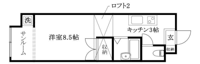 ABCタケワラコートの間取り