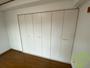 収納　洋室のクローゼット。広さは十分そうです。
