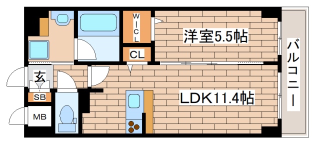 ＡＮＣＲＥＳＴＫＯＢＥの間取り