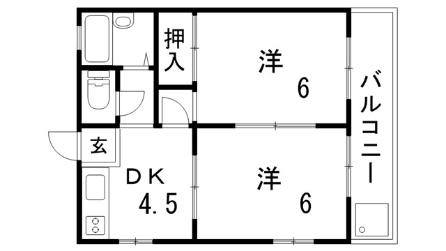 グレースシャトウの間取り