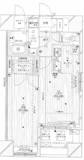 メインステージ両国の間取り