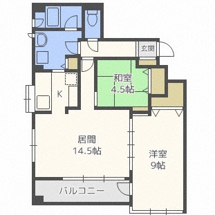 ラ・クラッセ札幌ステーションフロントの間取り