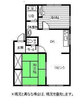 エディアス湯田Ａの間取り