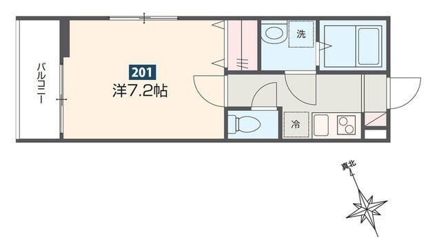 ＭＥＬＤＩＡ是政の間取り