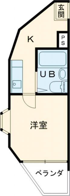 エグゼコート枚方Ａ棟の間取り