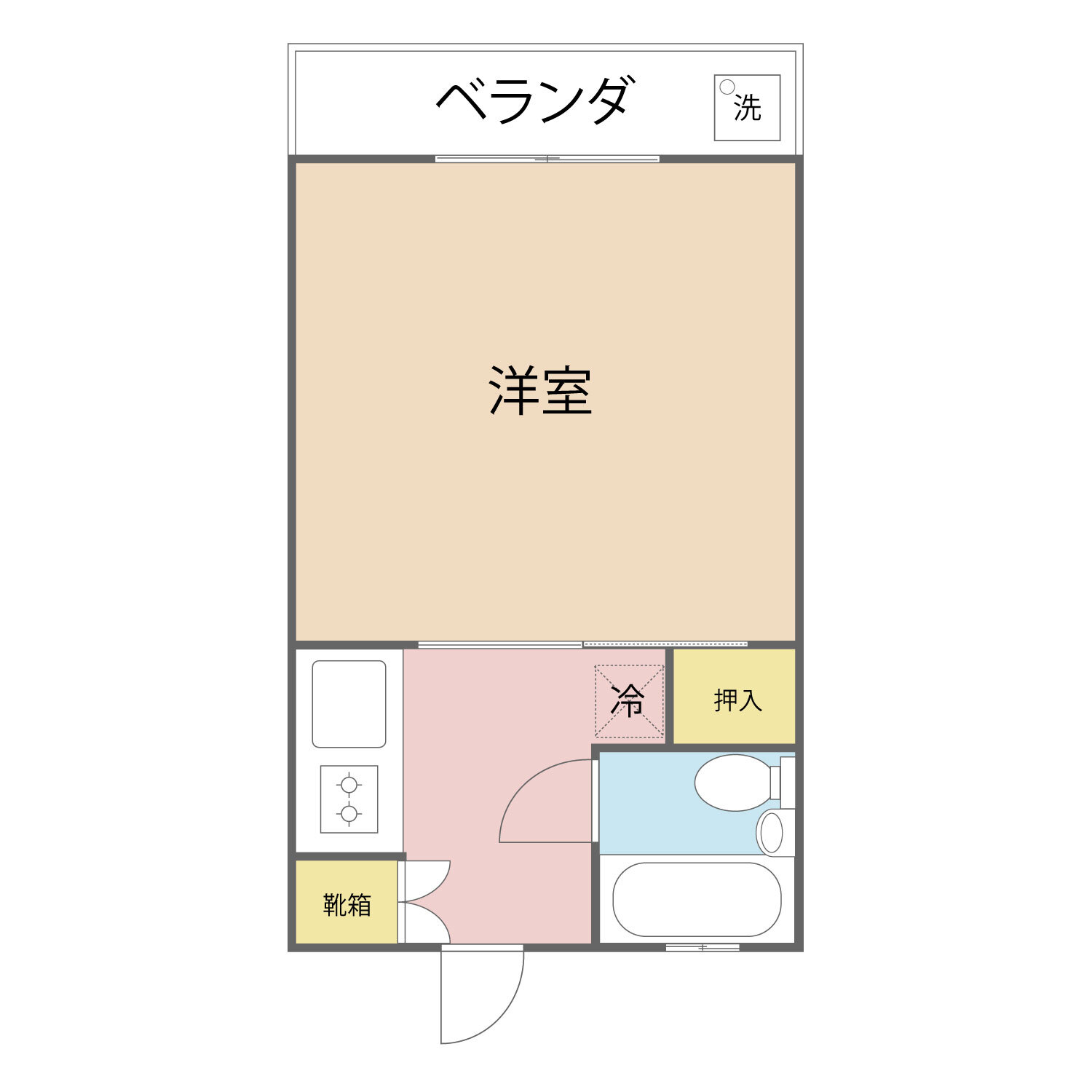 ファミールサートの間取り