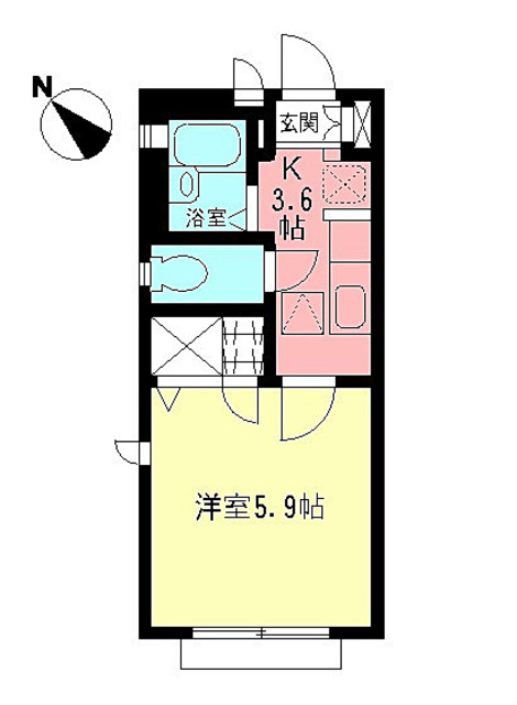 ディアコートの間取り