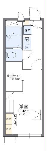 レオパレスＴ＆ＭIIの間取り