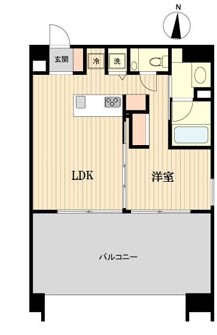 プライマル亀戸の間取り